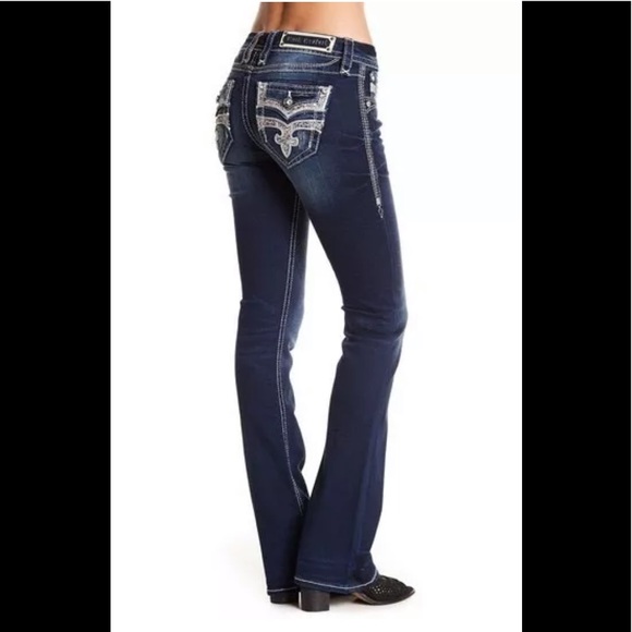 Rock Revival Denim - Rock Revival Maaje bling boot cut jeans 29 x 33